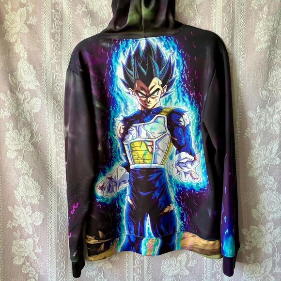 Angry Goldfish Dragon Ball Z multi Hoodie - Picture 3 of 6